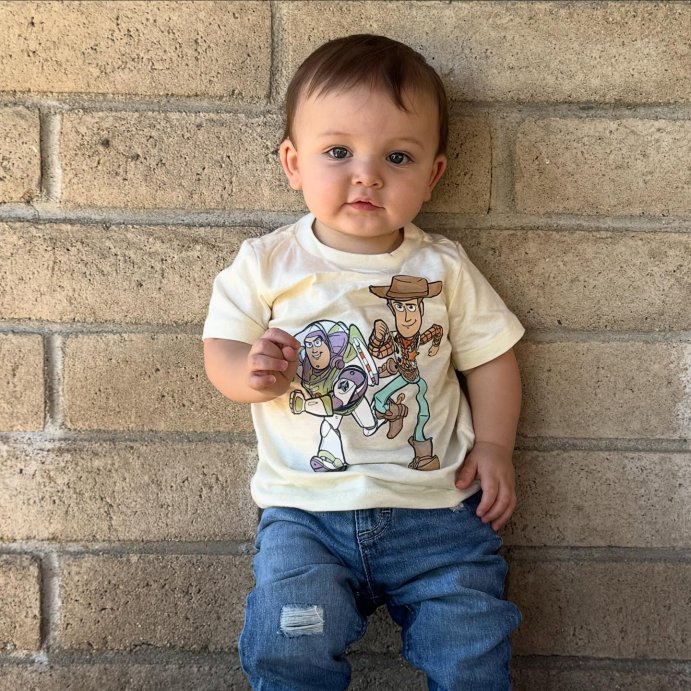 user image by @zacharycaseymarrs, Toddler Boys' Toy Story Short Sleeve T-Shirt - Yellow