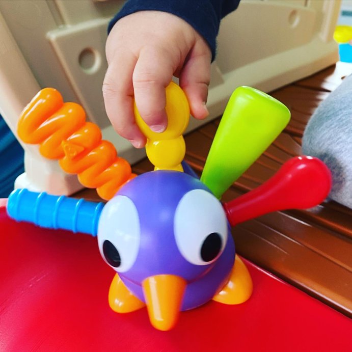 user image by @readandplaywithj, Learning Resources Pedro the Fine Motor Peacock
