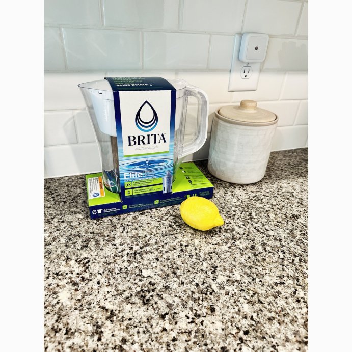 user image by @stacileareviews93, Brita Water Filter 6 Cup Denali Water Pitcher Dispenser with Elite Water Filter