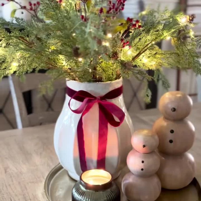 user image by @life.on.chatham.lane, 17.6&#34; Round Aluminum Tray Gold - Threshold&#8482;