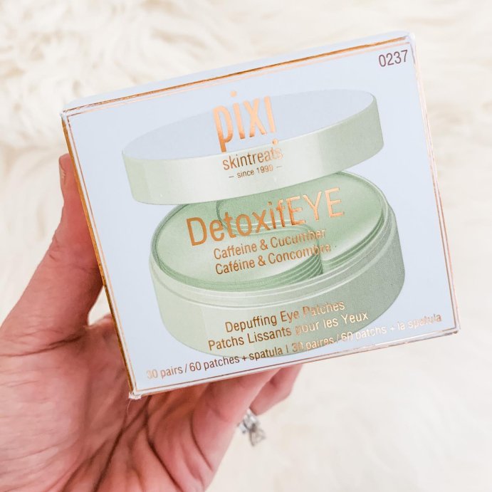 user image by @homedecormomma, Pixi DetoxifEYE Hydrating and Depuffing Eye Patches with Caffeine and Cucumber - 60ct