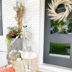 Dried Wheat Wreath