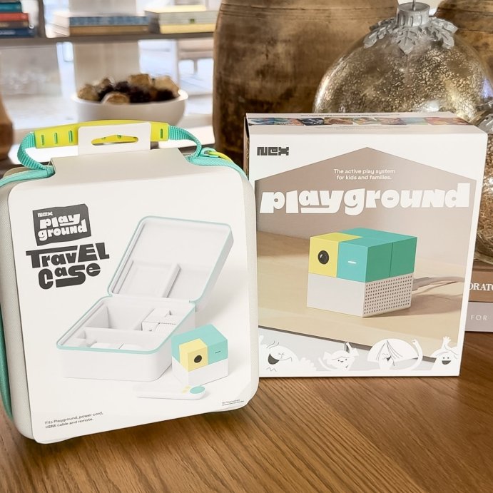 user image by house.becomes.home, Nex Playground - The Active Play System: Wi-Fi, HDMI, Remote Control, Aqua Blue