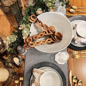 Pewter Metal Charger | West Elm