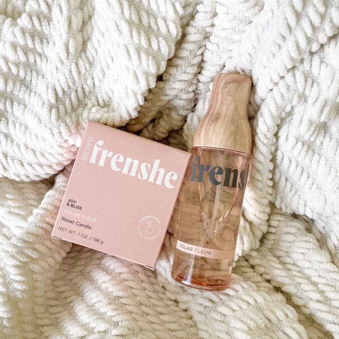 user image by @youknowbertobrown, Being Frenshe Coconut &#38; Soy Wax Reset Candle with Essential Oils - Solar Fleur - 7oz