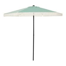 Shop Parasol de jardin à franges FOR LIVING, sauge, 7,5 and more