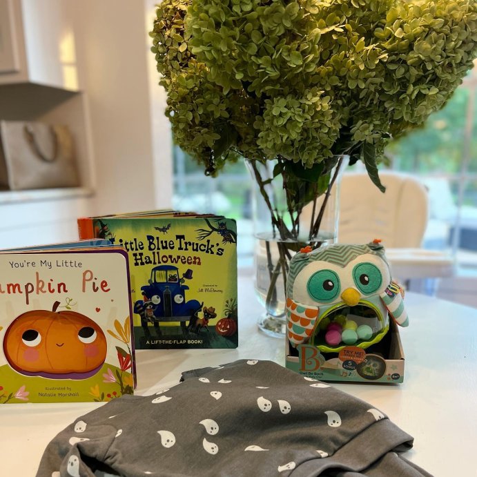 user image by @adrianjohnstonclose, Little Blue Truck&#39;s Halloween - by Alice Schertle (Board Book)