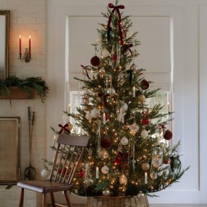 Silver Etched Ornament Box Set of 6