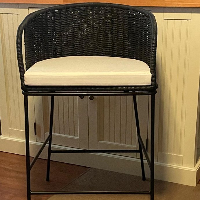 user image by @r.astrike, Westcliff Seagrass Counter Height Barstool - Threshold™ designed with Studio McGee