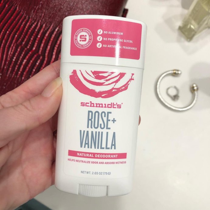 user image by @hunstonandcaito, Schmidt&#39;s Natural Solid Deodorant - Rose &#38; Vanilla - Aluminum-Free 2.65oz