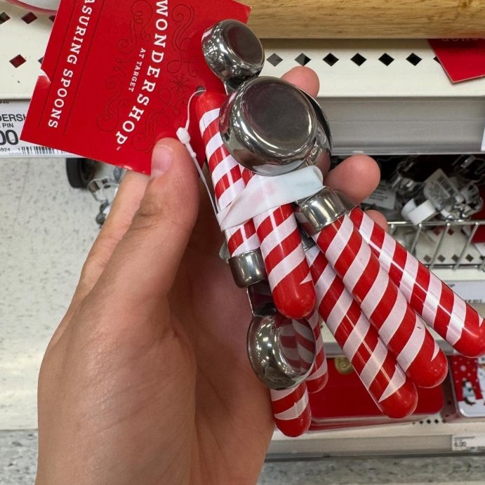 user image by @goth_cart, 8pc Christmas Figural Measuring Spoons - Wondershop™
