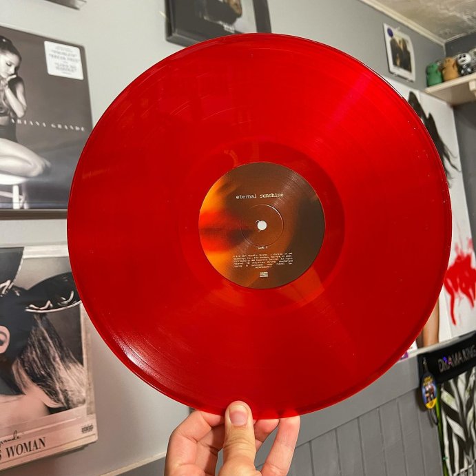 user image by @lilmonstervinyls, Ariana Grande - eternal sunshine