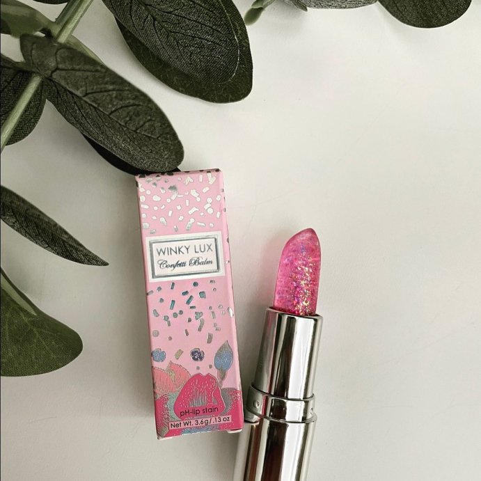 user image by @thecozyregimen, Winky Lux Confetti Balm Lip Stain - 0.13oz