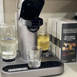 Macy's Bartesian Premium Cocktails On Demand with 5 Premium Glass