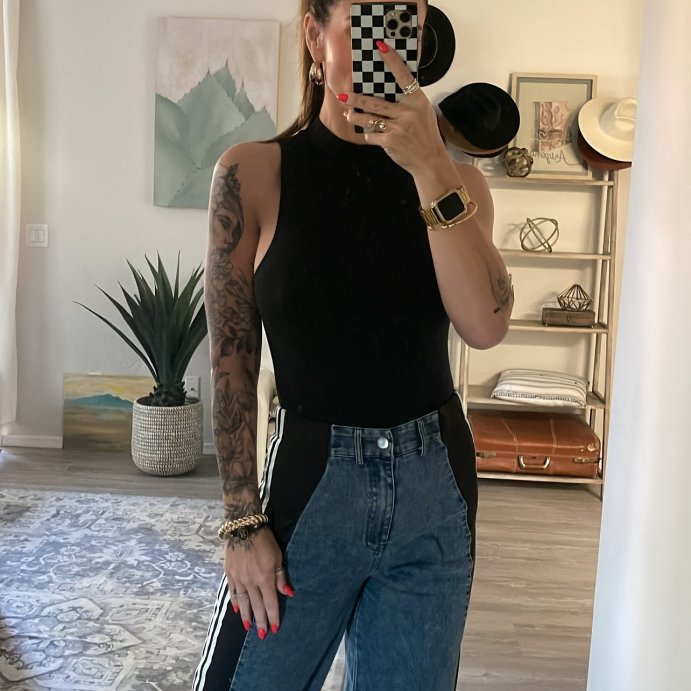 user image by @sarahmarcottestephens, Women's Seamless Bodysuit - A New Day™