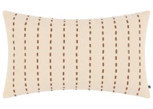 Shop Coussin Lacey 14x24 naturel/caramel and more