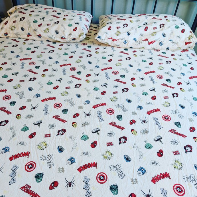user image by @juniorhjones, Marvel Icons Kids' Sheet Set - The Marvel Collection by Pillowfort™