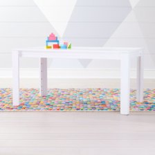 Shop Large White Adjustable Kids Table w/ 23" Legs and more