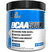 Shop Evlution Nutrition BCAA5000 - Blue Raz (8.47 oz. / 30 Servings) and more
