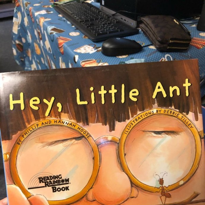 user image by @beachbumliteracychick, Hey Little Ant - by  Phillip Hoose & Hannah Hoose (Hardcover)