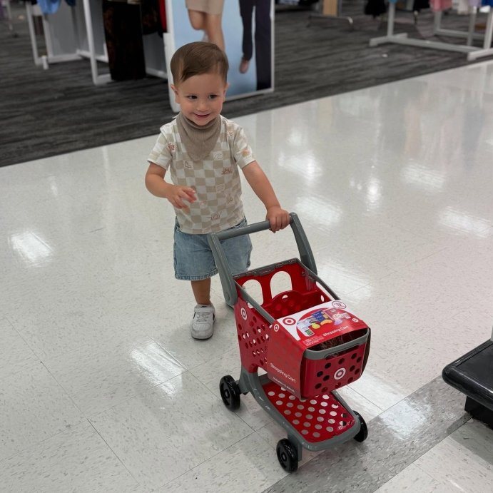 user image by @sarah_vierra, Target Toy Shopping Cart