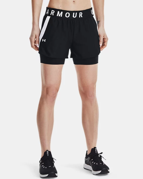 Classic Black】AKIV 2-in-1 Multi-Pocket Shorts (Women inner tight)