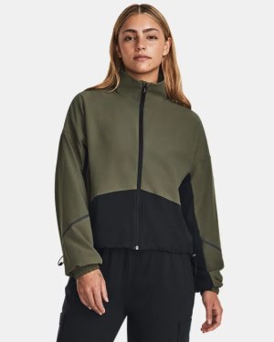 Under armour jackets store green women