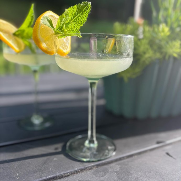 user image by @craftycoristrikesagain, 9.8oz Tinted Glass Coupe Drinkware - Hearth & Hand™ with Magnolia