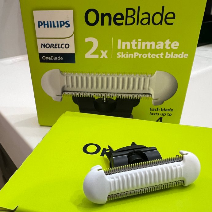 user image by AlyssaH, Philips Norelco OneBlade Intimate Replacement Blade - QP229/80 - 2ct