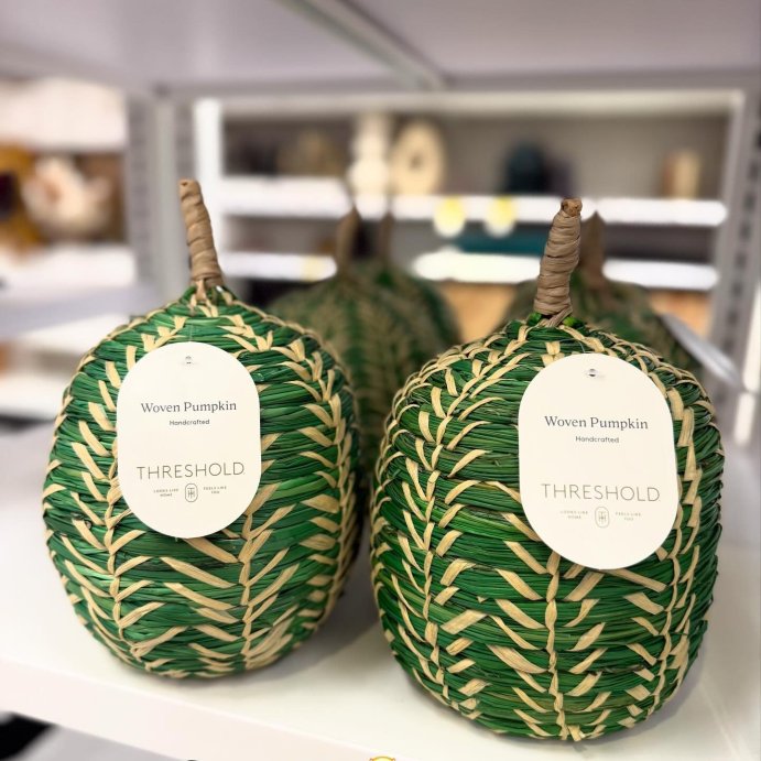user image by @tarjaymaxx, Patterned Woven Pumpkin Green - Threshold™