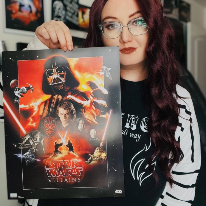 user image by @vadersgrl, Trends International Star Wars: Saga - VIllains Unframed Wall Poster Prints