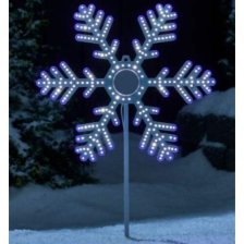 Shop NOMA Ultra-Bright Animated Twinkling Snowflake and more