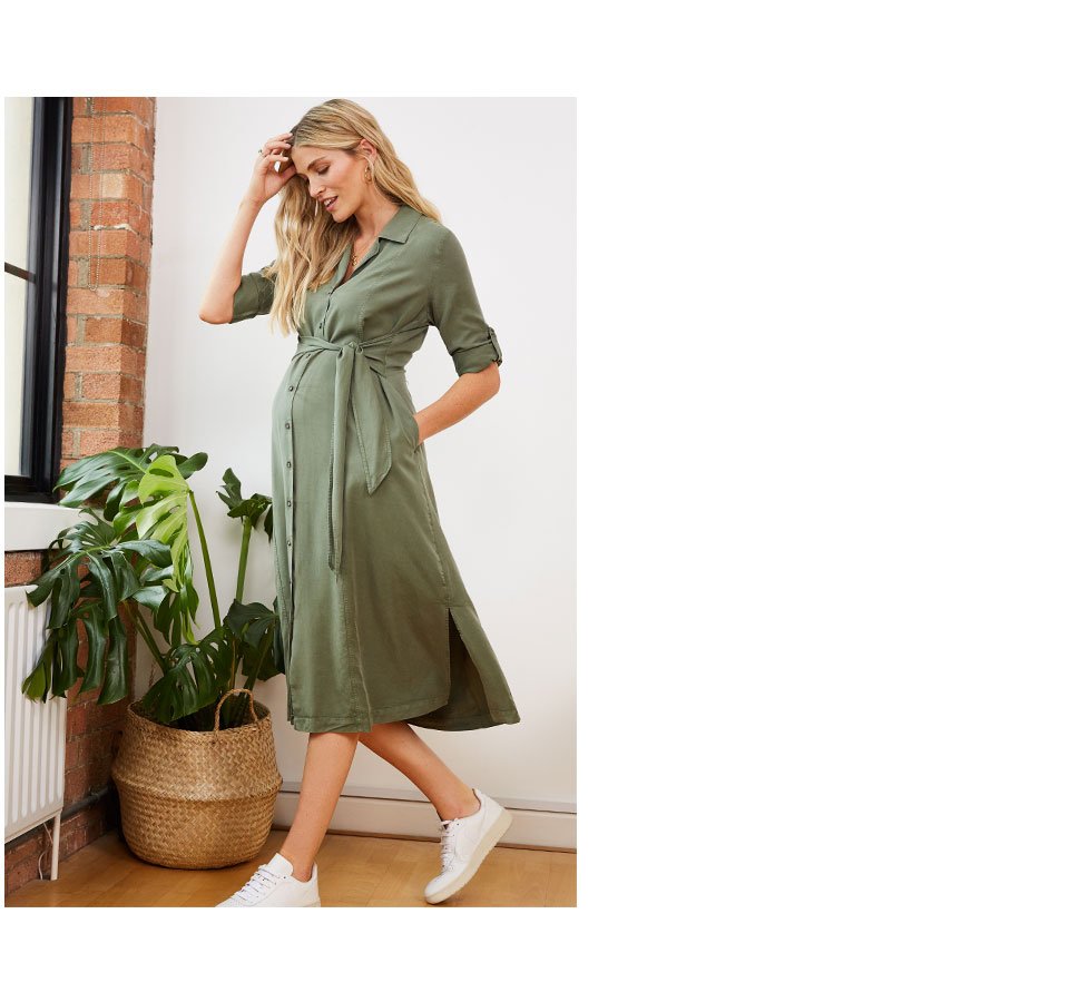 Buy Maternity Shirt Dress