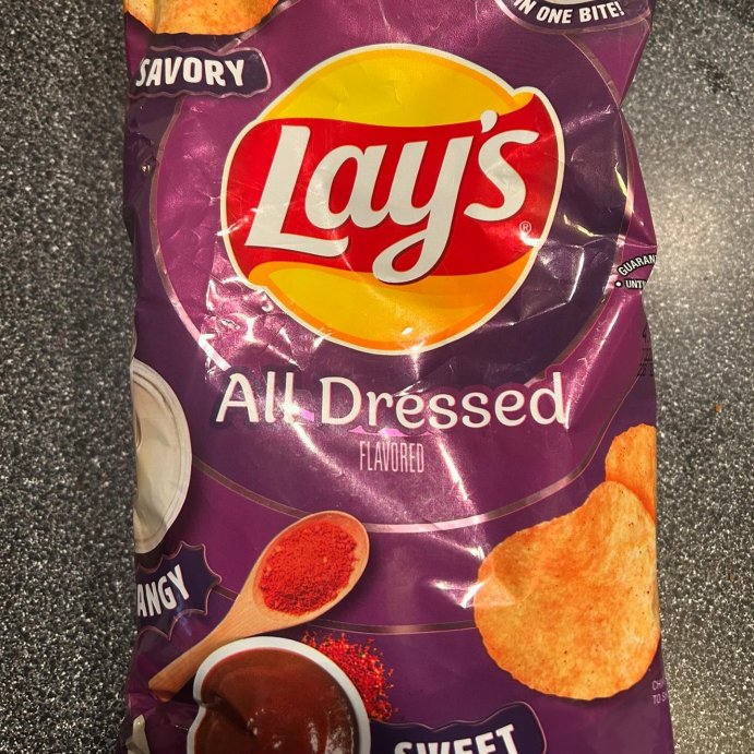 user image by @joshthemonster86, Lay&#39;s All Dressed Potato Chips - 7.75oz