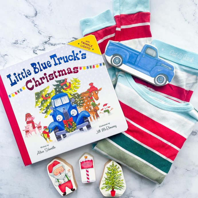 user image by @mamainthegalaxy, Little Blue Truck&#39;s Christmas by Alice Schertle &#38; Jill McElmurry (Hardcover)