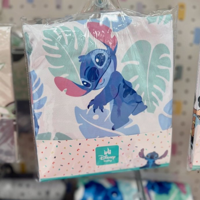 user image by @katattarget, Disney Stitch Fitted Crib Sheet