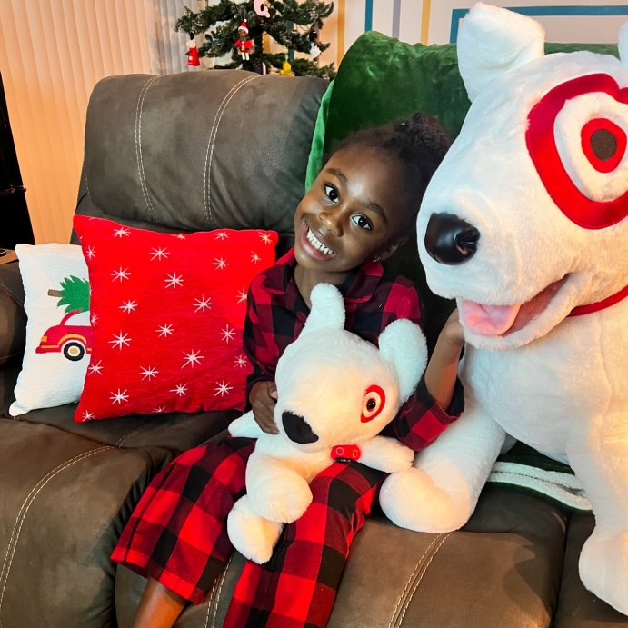 user image by @herthoughts.exactly, 24&#34; Bullseye Dog Stuffed Animal