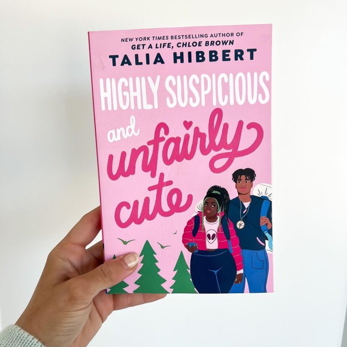 user image by @kristincpressley, Highly Suspicious and Unfairly Cute - by Talia Hibbert