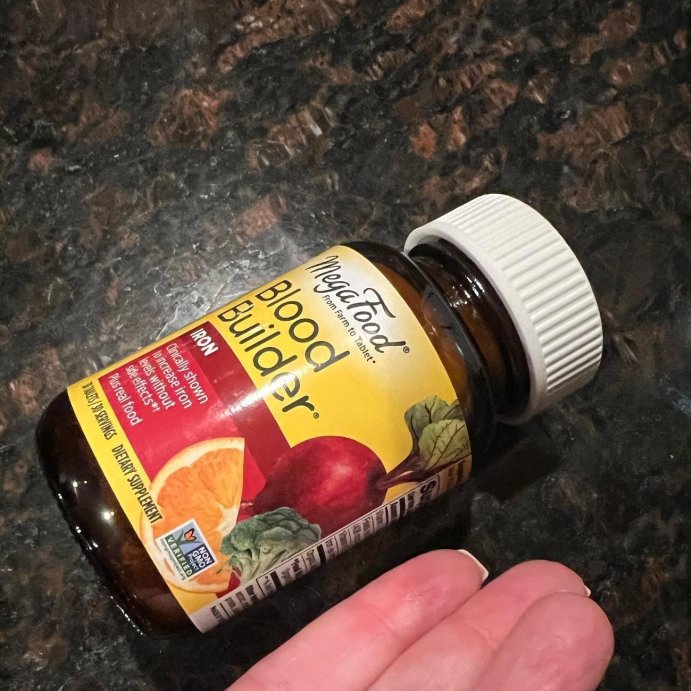user image by @sbwantsitall, MegaFood Blood Builder Vegan Iron Supplement Tablet