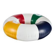 Shop Hudson’s Bay Stripes Pool Float with Handles, Multi-Coloured, 42-in and more