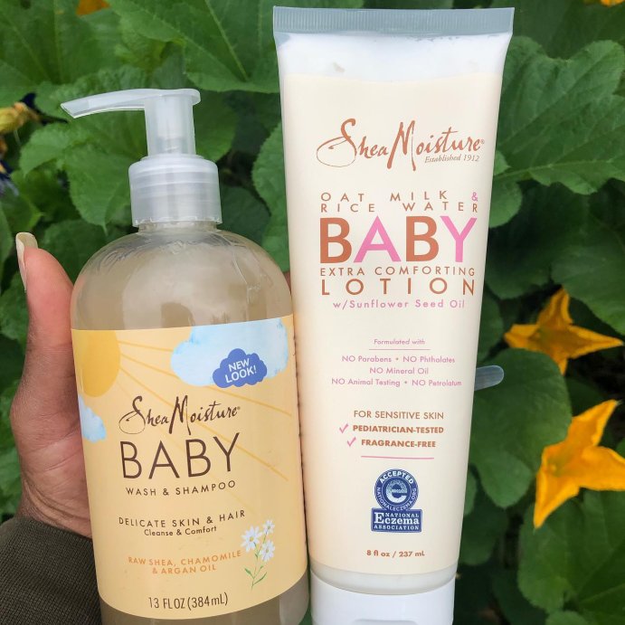 user image by @hygiene_hunnie, SheaMoisture Baby Wash &#38; Shampoo Raw Shea + Chamomile + Argan Oil Calm &#38; Comfort for All Skin Types - 13 fl oz