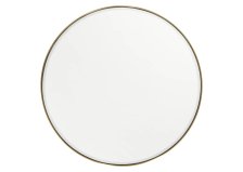 Shop Miroir mural rond Erika fini en laiton and more