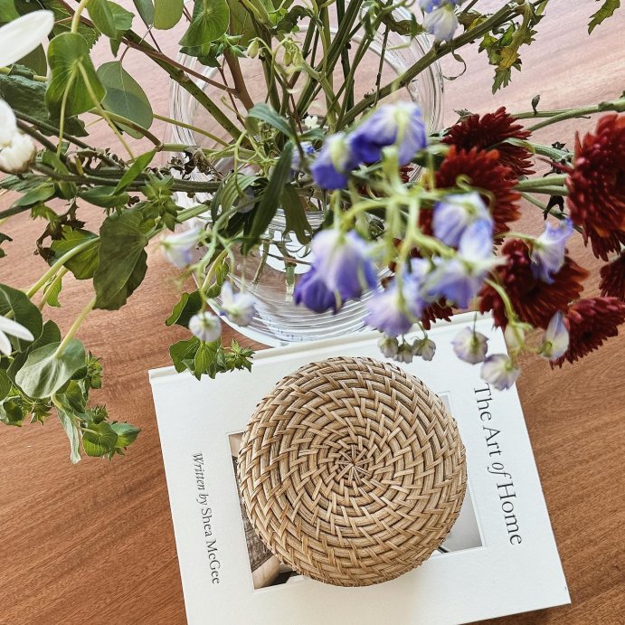 user image by @nair.homestyle, Woven Basket with Lid Natural - Hearth & Hand™ with Magnolia
