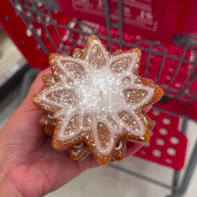 user image by @yarafinds, Stacked Star Sugar Cookies Wax Figural Candle - Threshold&#8482;
