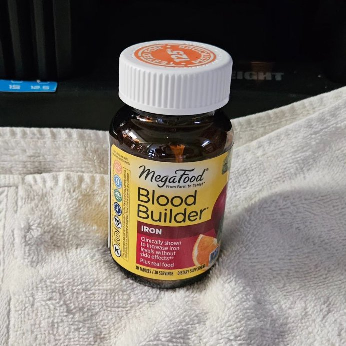 user image by @momof2andpets, MegaFood Blood Builder Vegan Iron Supplement Tablet