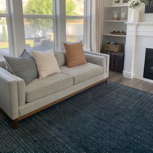 Graduated Dot Rug
