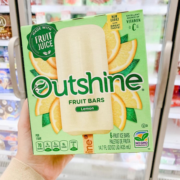 user image by @lovintarget, Outshine Lemonade Frozen Fruit Bar - 6ct