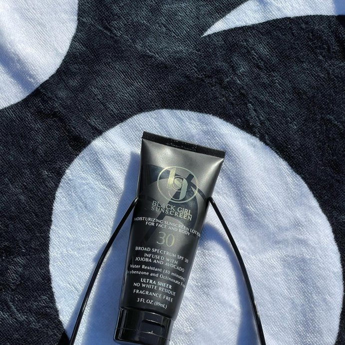 user image by @enbloomlifestyle, Black Girl Sunscreen Broad Spectrum Infused with Jojoba Oil - SPF 30 - 3 fl oz