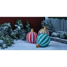 Shop For Living Outdoor Inflatable Ornaments with Pump, 3-pk and more