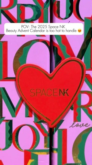 @spacenk’s instagram video of Space NK Beauty Advent Calendar